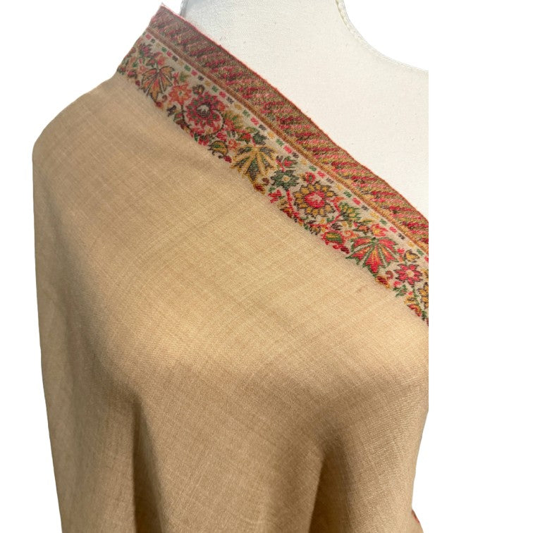 Pashmina Shawl Kani Border