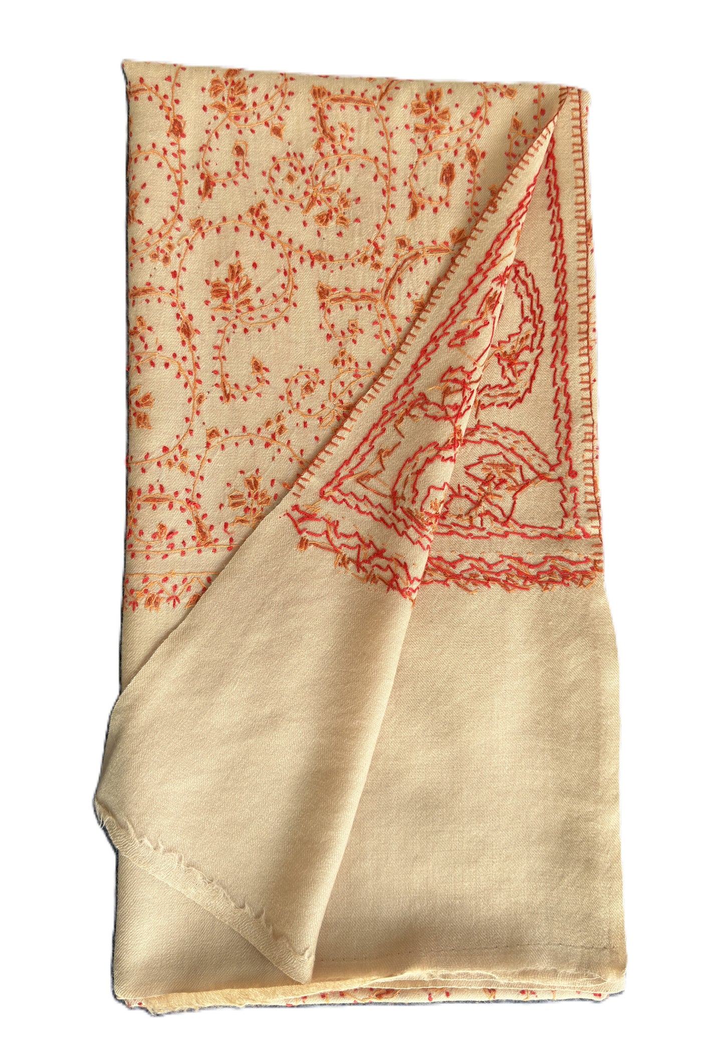 Premium natural pashmina luxury shawl full work design
