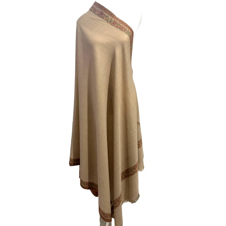 Pashmina Shawl Kani Border