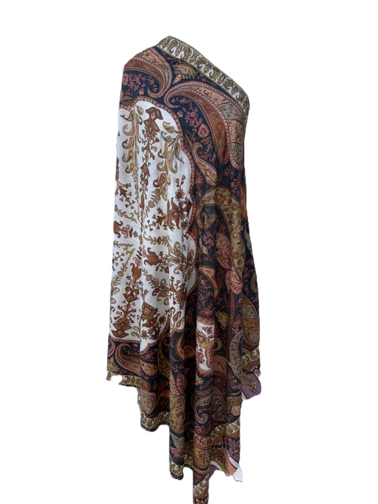 kalamkari shawls in nz, buy kalamkari shawl in nz, pashmina in nz , buy shawl in nz 