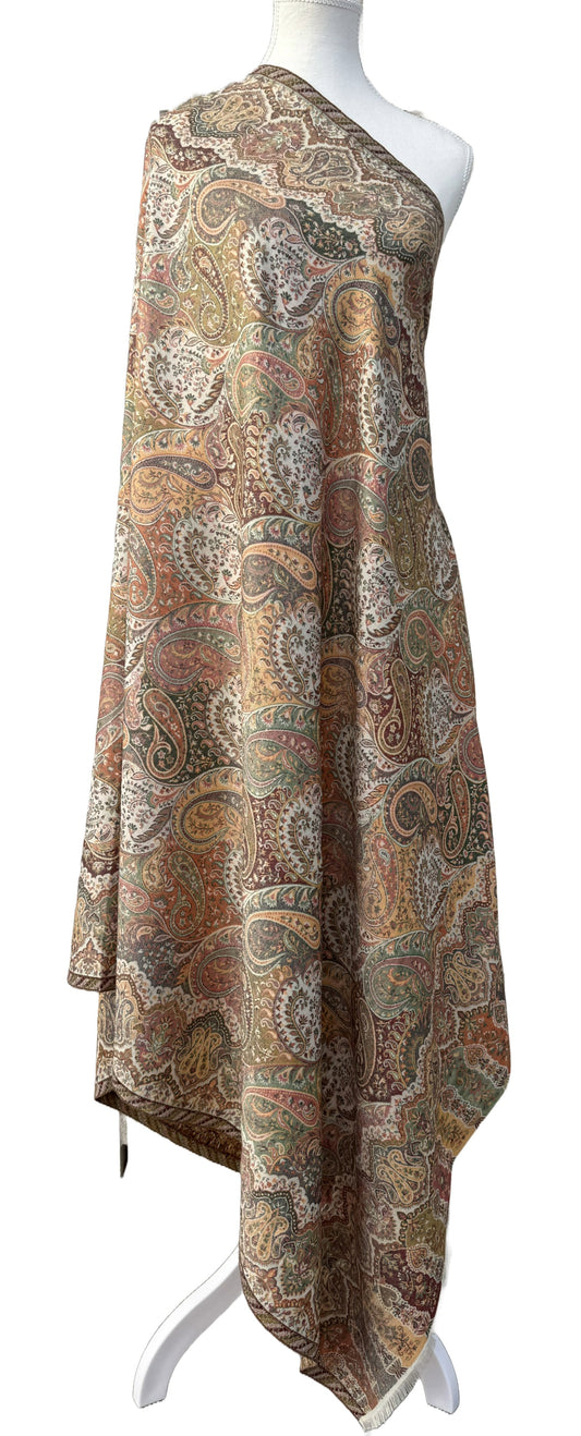 Pashmina Kani Shawl, Kashmiri Pashmina shawl, Shawls in nz, buy pashmina in nz