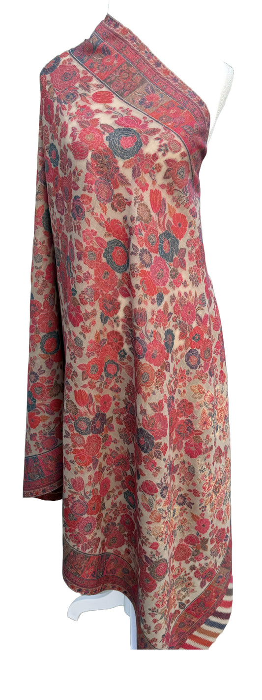 Pashmina Kani shawl. pashmina NZ, buy pashmina shawls in nz, nzshawls, shawls in nz
