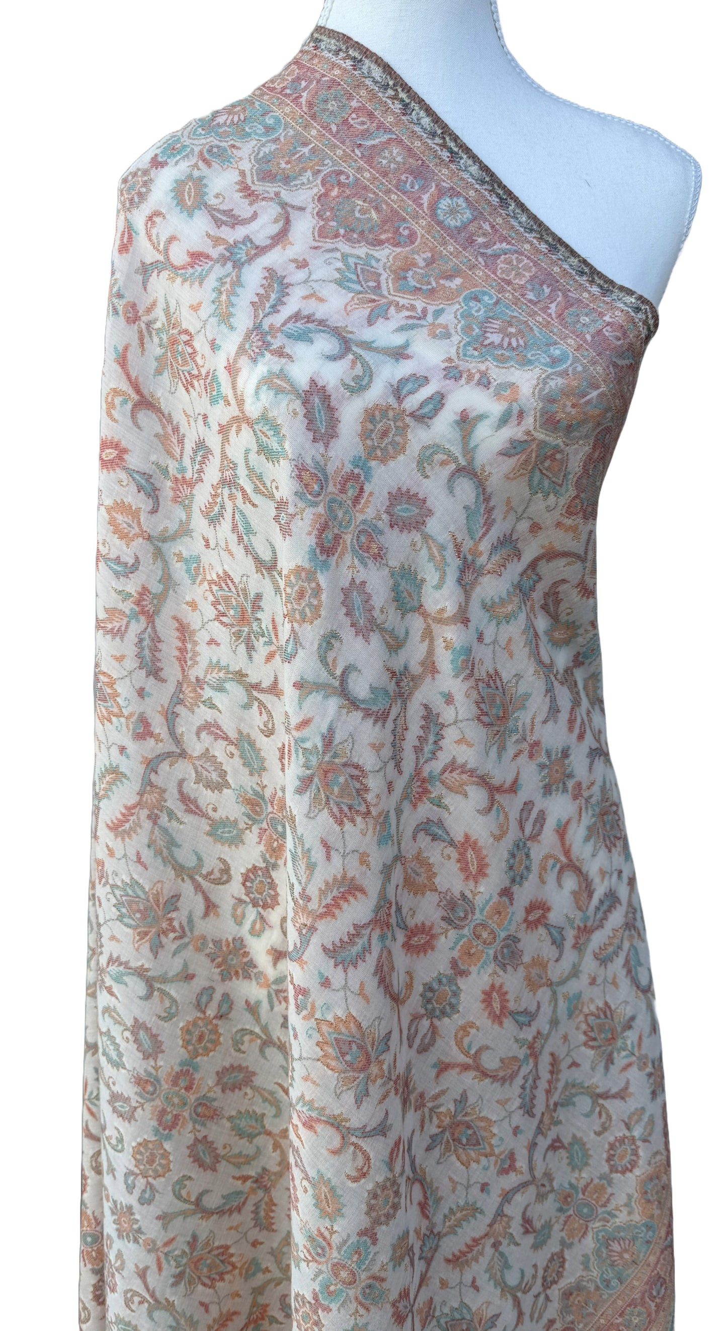 pashmina Zari Shawl, kashmiri shawls, shawls in nz, pashmina nz, pashmina kani shawls