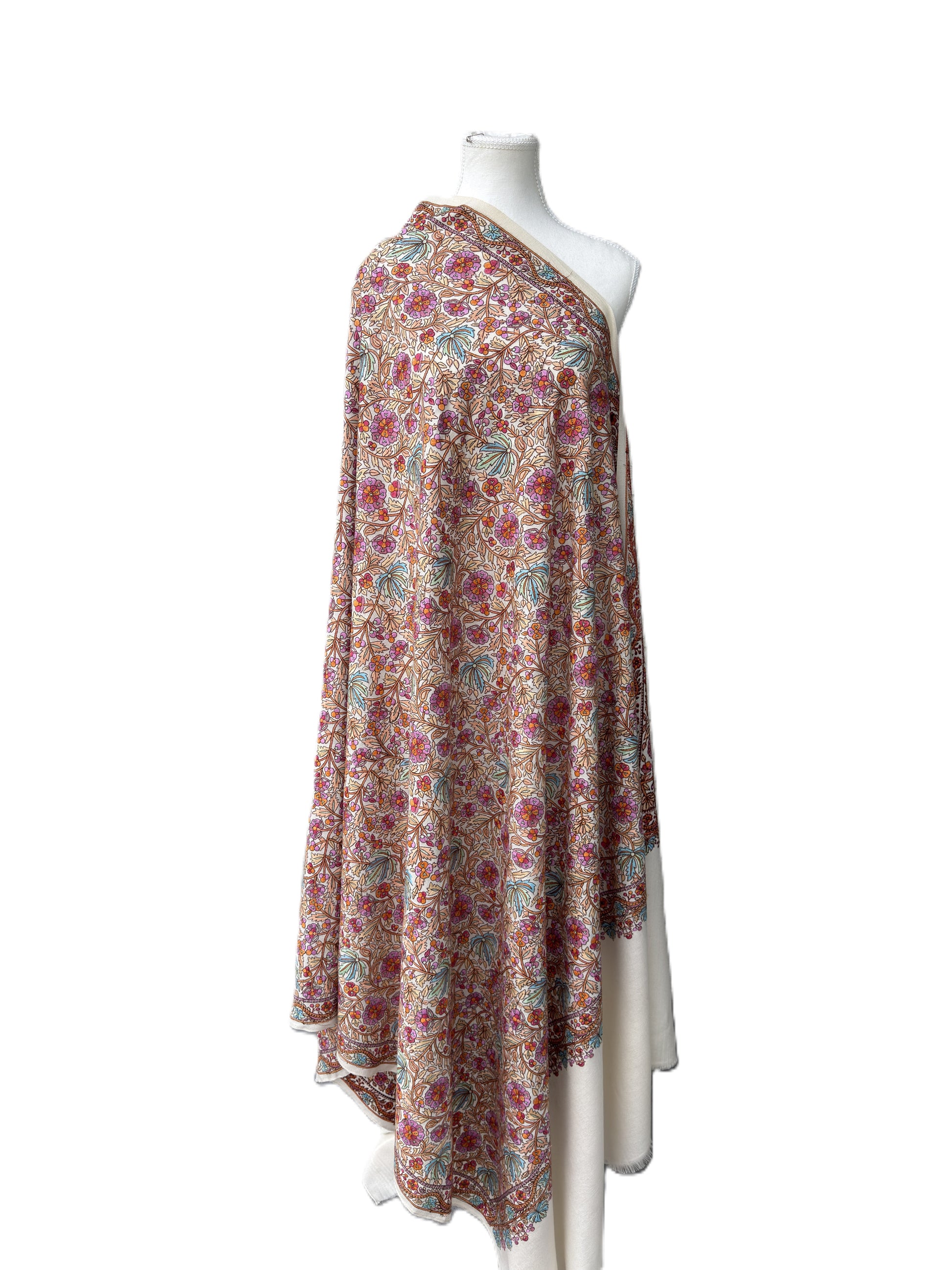 pashmina shawl, kashmiri shawl, floral shawl, multicolor shawl, handmade shawl, luxury shawl, allover design shawl, soft wool shawl, lightweight shawl, designer shawl, womens shawl, premium shawl nz, nzshawls, gift shawl, elegant shawl, traditional shawl, colorful shawl, fashion shawl